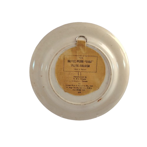 Early Prattware Plate The Red Bull Inn with cattle and sheep