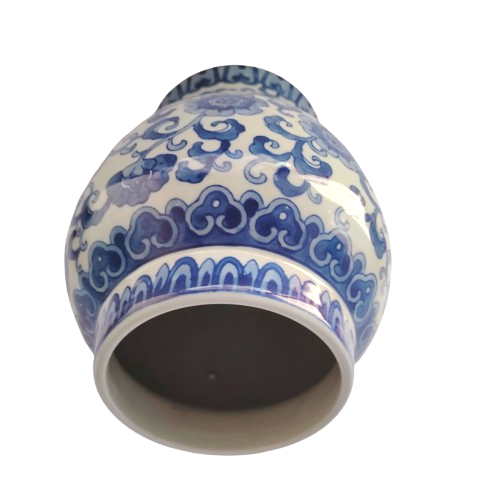 Large Chinese Porcelain Blue and White Ginger Jar