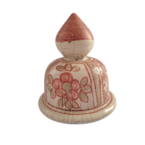 Large Chinese Porcelain Pink and Green Ginger Jar