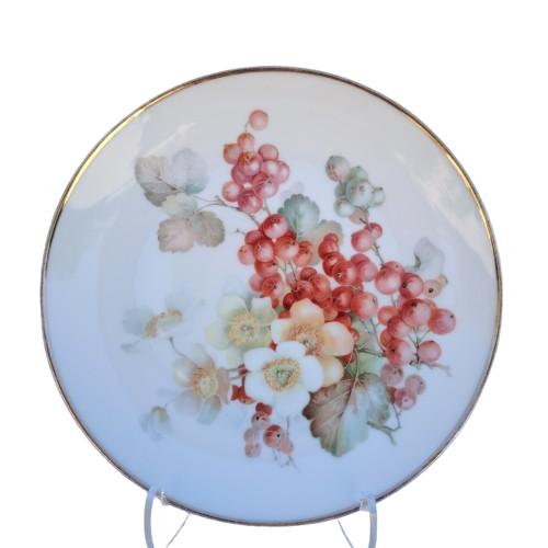 Thomas Bavaria Decorative 6 x Plates Fruit & Flowers
