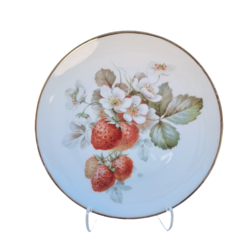 Thomas Bavaria Decorative 6 x Plates Fruit & Flowers