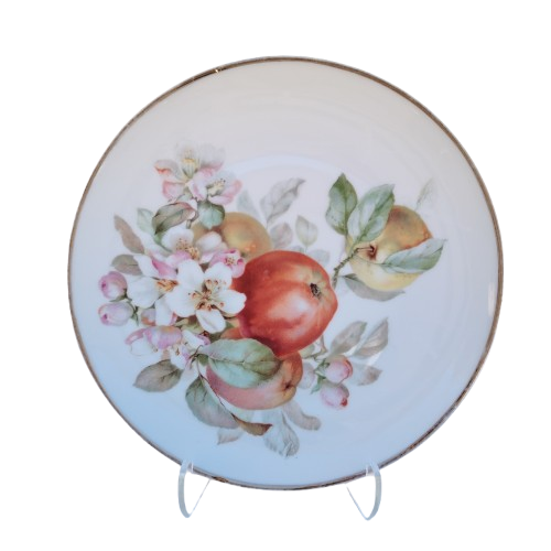 Thomas Bavaria Decorative 6 x Plates Fruit & Flowers
