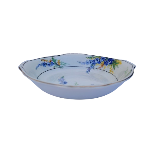 1930s Royal Winton Grimwades Hollyhocks Bowl