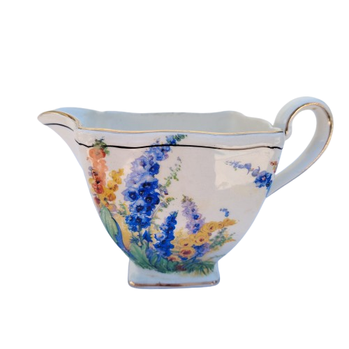 1930s Royal Winton Grimwades Hollyhocks Large Jug