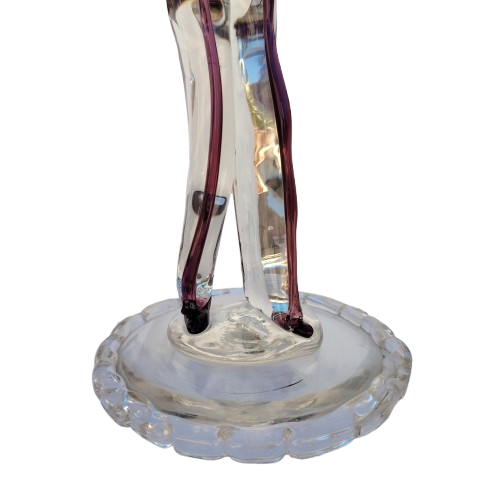 Murano Fine Venetian Handmade Glass Figurine Guitar Player