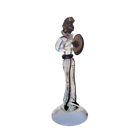 Murano Fine Venetian Handmade Glass Figurine Symbols Player