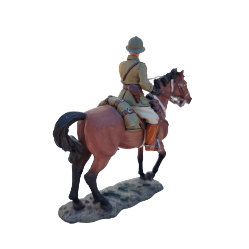 King & Country WWII. French Cavalry Officer Mounted. FOB013. Retired