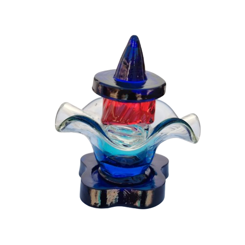 Vintage Murano Art Glass Clown Candy Dish