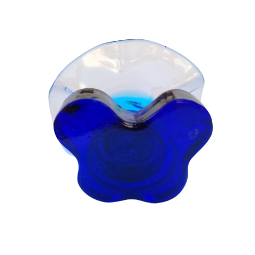 Vintage Murano Art Glass Clown Candy Dish