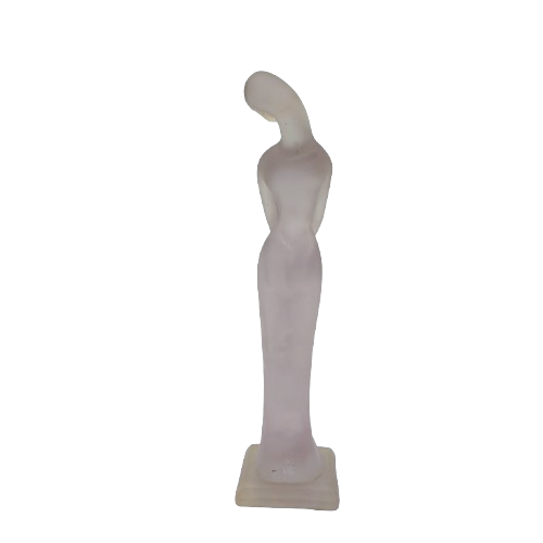 Crystalite Art Italian Design Sculpure Lady