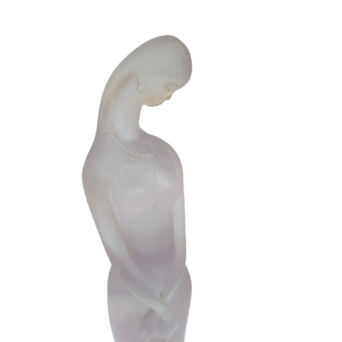 Crystalite Art Italian Design Sculpure Lady