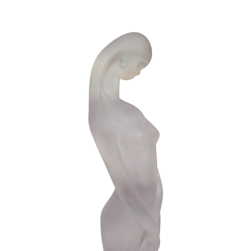 Crystalite Art Italian Design Sculpure Lady