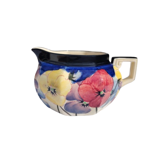 Royal Doulton Art Deco Pansy D4049 Tea Set
