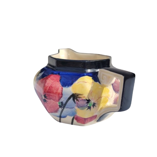 Royal Doulton Art Deco Pansy D4049 Tea Set