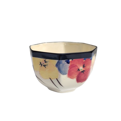 Royal Doulton Art Deco Pansy D4049 Tea Set