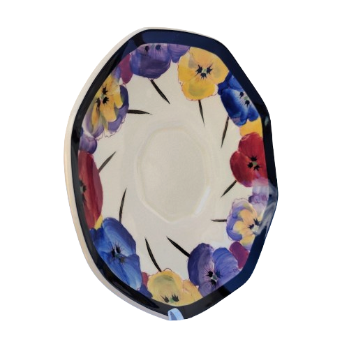 Royal Doulton Art Deco Pansy Saucer D4049