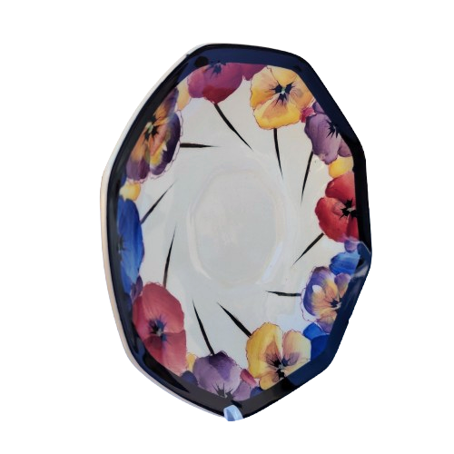 Royal Doulton Art Deco Pansy Saucer D4049