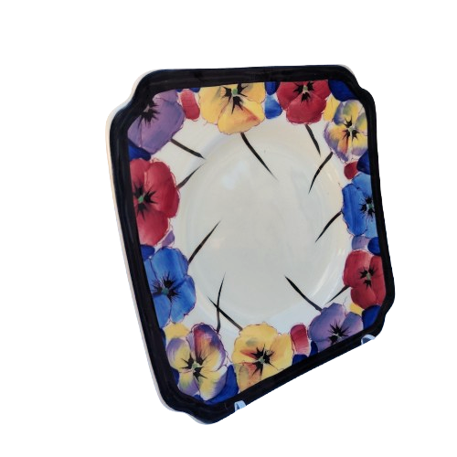 Royal Doulton Art Deco Pansy Side Plate D4049