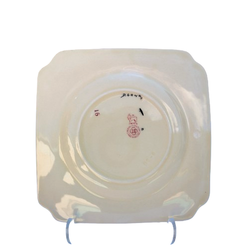 Royal Doulton Art Deco Pansy Side Plate D4049