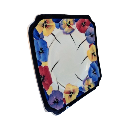 Royal Doulton Art Deco Pansy Side Plate D4049