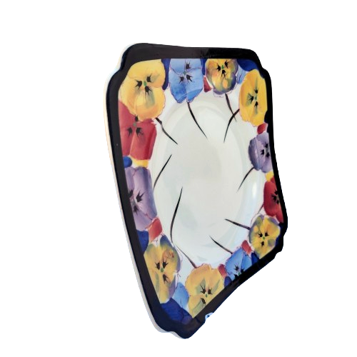 Royal Doulton Art Deco Pansy Side Plate D4049