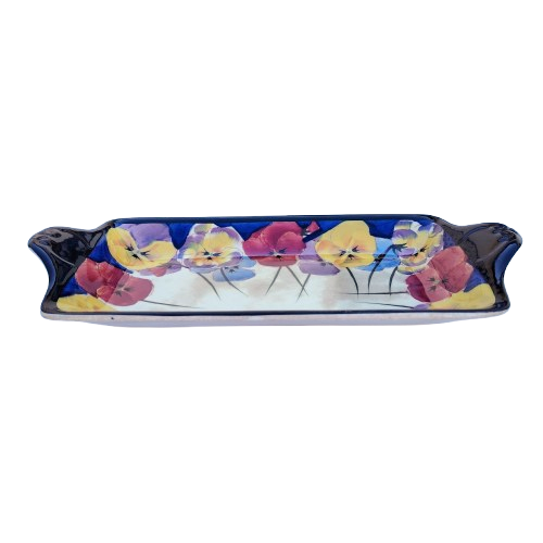Royal Doulton Pansy Sandwich Plate D4049
