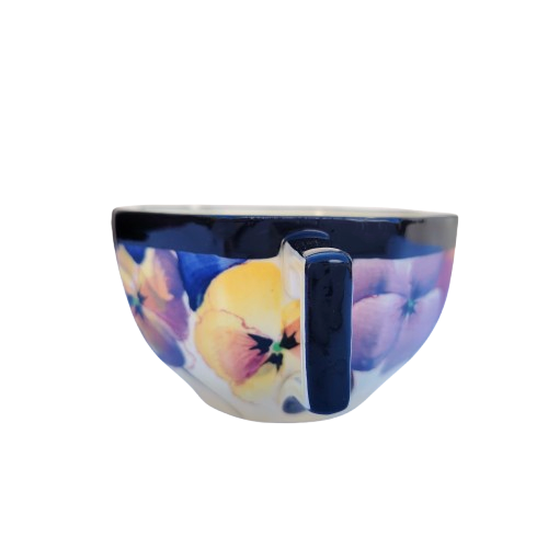 Royal Doulton Art Deco Pansy Cup D4049