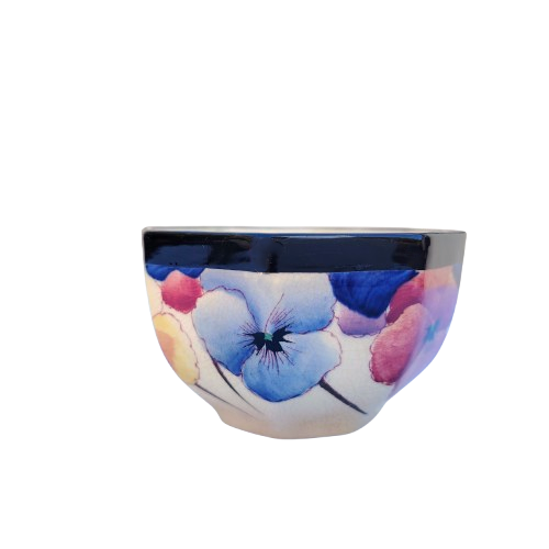 Royal Doulton Art Deco Pansy Cup D4049