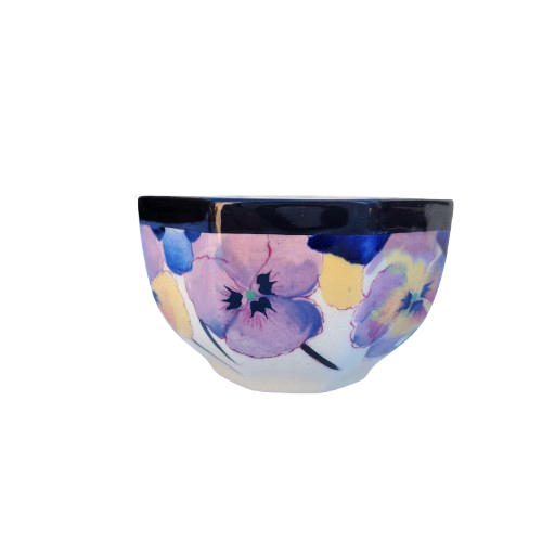 Royal Doulton Art Deco Pansy Cup D4049