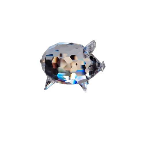 Swarovski Crystal  Medium Pig Farmyard