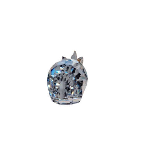 Swarovski Crystal Large Rhinoceros the African Wildlife