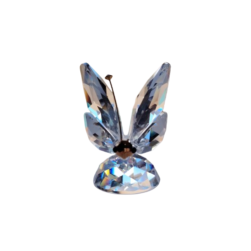 Swarovski Crystal Large Butterfly In a Summer Meadow