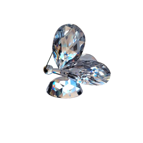 Swarovski Crystal Large Butterfly In a Summer Meadow