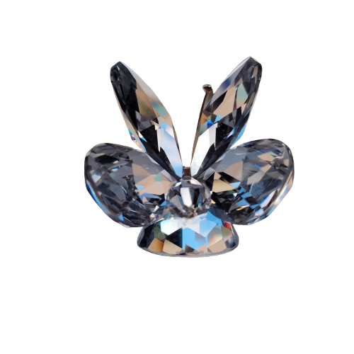 Swarovski Crystal Large Butterfly In a Summer Meadow