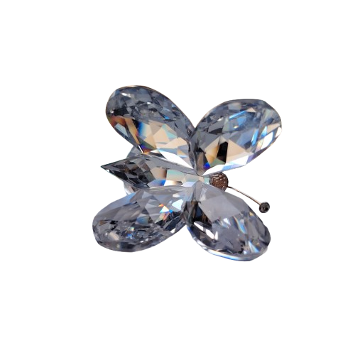 Swarovski Crystal Large Butterfly In a Summer Meadow
