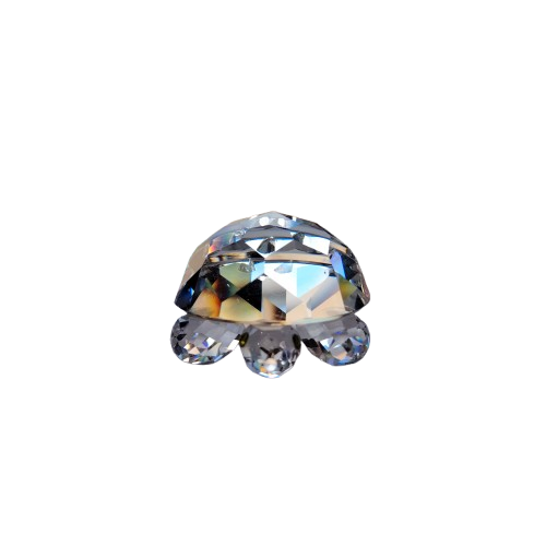 Swarovski Crystal Large Tortoise Turtle Endangered Species