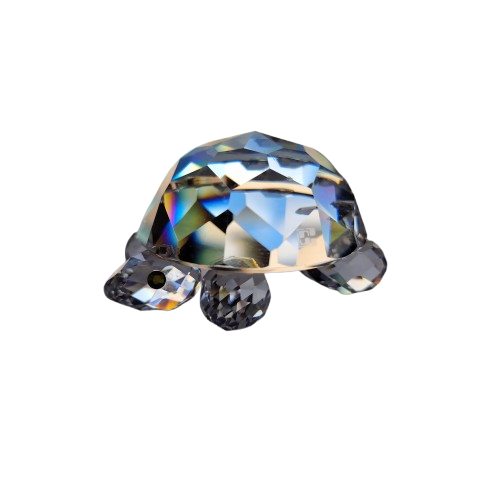 Swarovski Crystal Large Tortoise Turtle Endangered Species