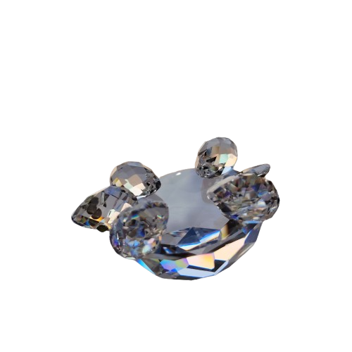 Swarovski Crystal Large Tortoise Turtle Endangered Species