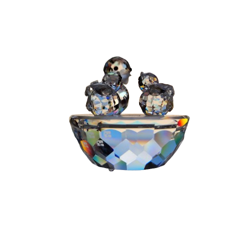 Swarovski Crystal Birds Nest Exquisite Accents