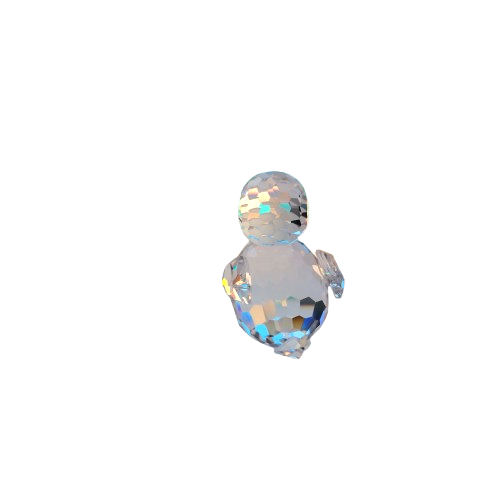Swarovski Silver Crystal Figurine Snail