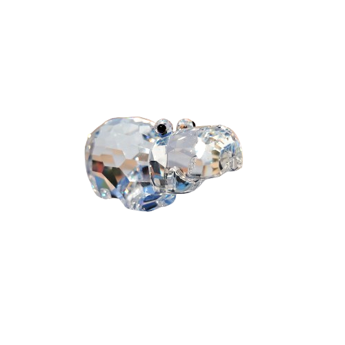 Swarovski Crystal Hippopotamus (hippo) part of the African Wildlife
