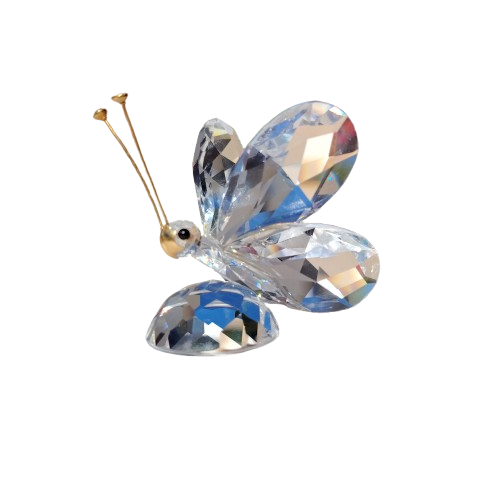 Swarovski Crystal Large Butterfly In a Summer Meadow