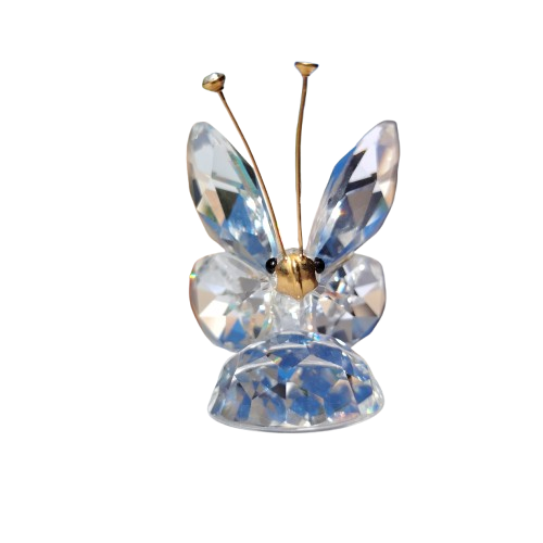 Swarovski Crystal Large Butterfly In a Summer Meadow