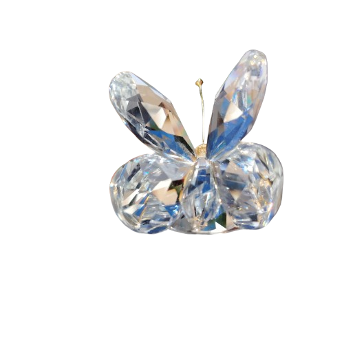 Swarovski Crystal Large Butterfly In a Summer Meadow