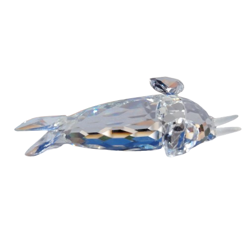 Swarovski Silver Crystal Walrus Kingdom Of Ice and Snow