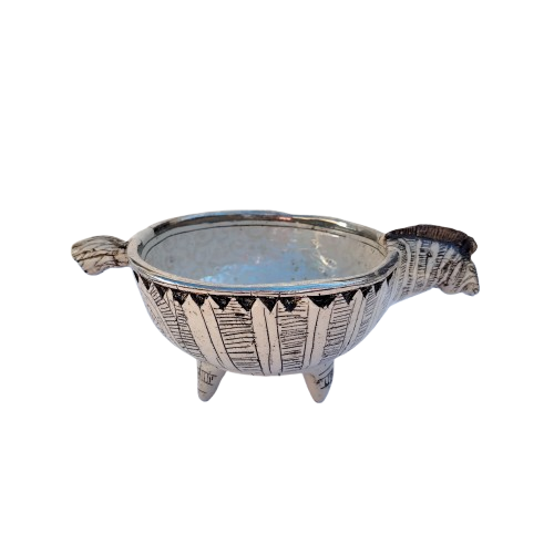 Rika Senekal Hand-Made Hand-Painted Zebra one of a kind Ceramic Bowl