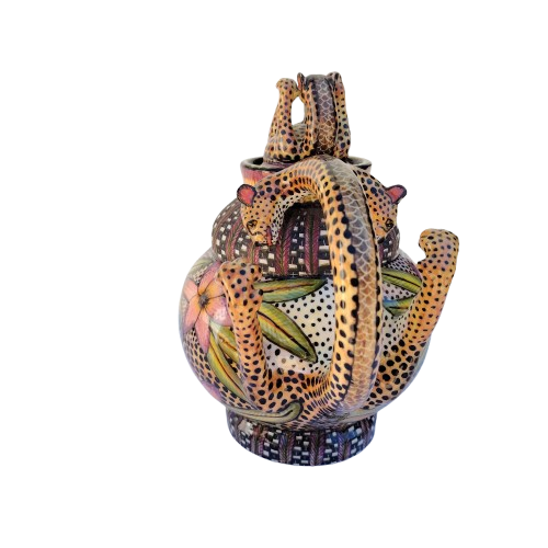 Ardmore Stunning Cheetah Teapot