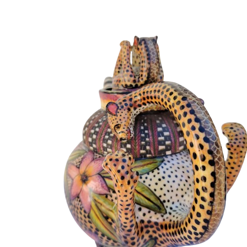 Ardmore Stunning Cheetah Teapot