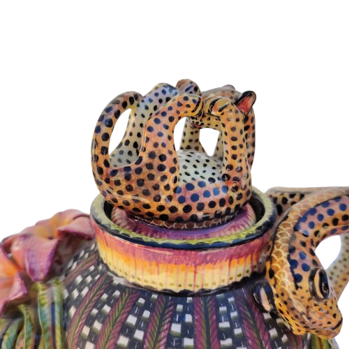 Ardmore Stunning Cheetah Teapot