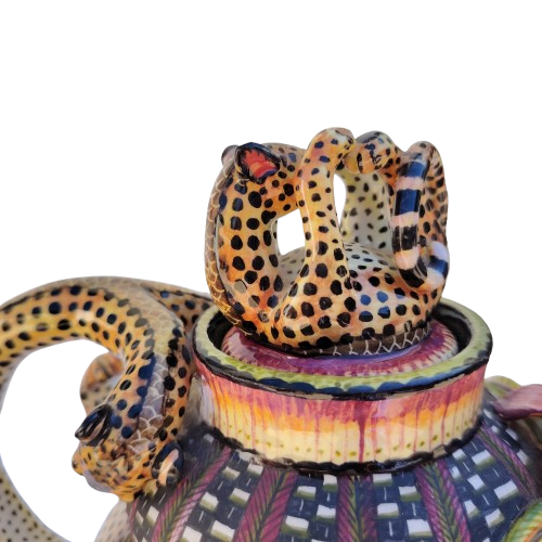 Ardmore Stunning Cheetah Teapot